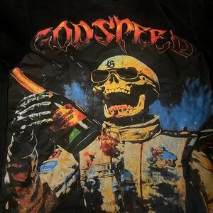 Godspeed Graphic Black Sweatshirt